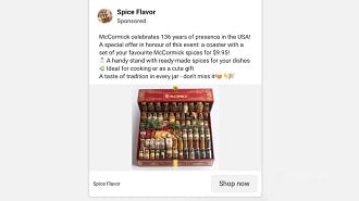 30% dos anúncios da Meta são golpes. imagem: Reprodução