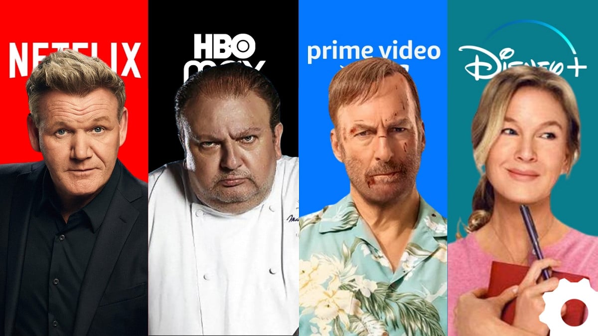 Lançamentos da Netflix, Max, Prime Video e Disney+ nesta semana de 16 a 22 de fevereiro. Imagem: Oficina da Net