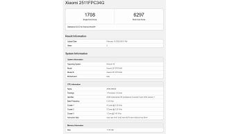 POCO X8 Pro no Geekbench