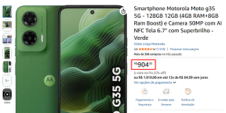 Oferta do Moto G35 5G