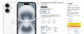 Promoção do iPhone 16