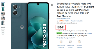 Oferta do Moto G06