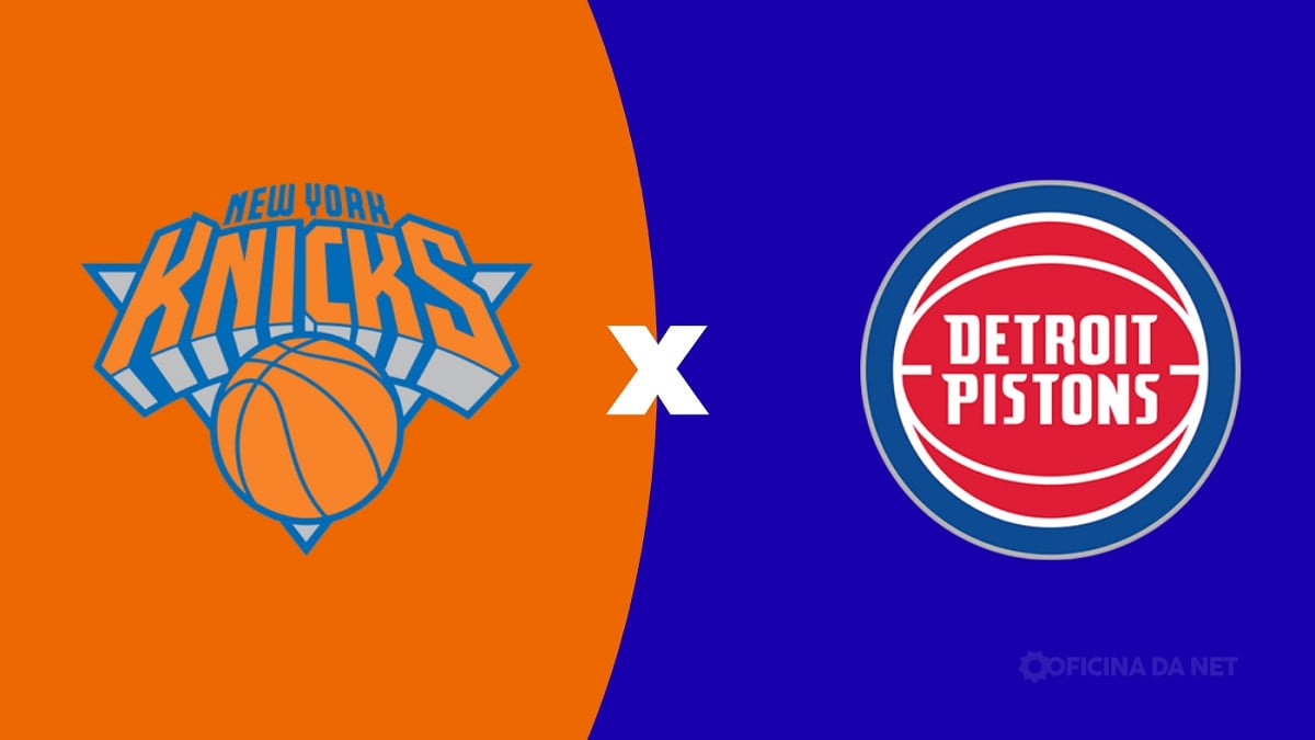 Onde assistir Knicks x Pistons ao vivo hoje