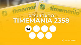 Resultado da Timemania 2358 de hoje, sábado (21/02); prêmio de R$ 7,5 milhões