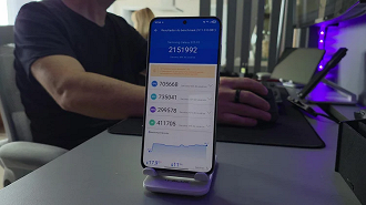 Pontuação do Galaxy S25 FE no AnTuTu