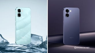 Cores do OPPO A6X. Imagem: OPPO/Reprodução