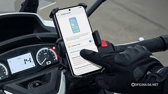 O Outdoor Mode pode ser muito útil para quem trabalha com o celular pelas ruas da cidade. Imagem: OPPO/Reprodução