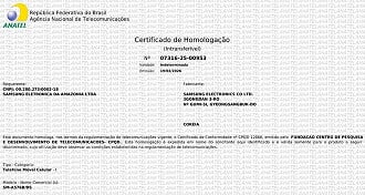 Galaxy A57 na Anatel