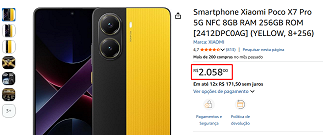 Oferta do POCO X7 Pro