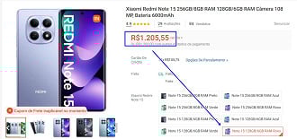 Oferta do Redmi Note 15