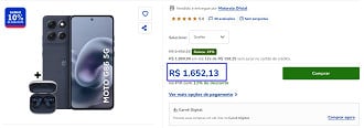 Oferta do Motorola Moto G86
