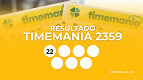 Resultado da Timemania 2359 de hoje, terça-feira (24/02); prêmio de R$ 7,8 milhões