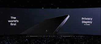 Samsung apresenta a primeira tela privativa do mercado mobile