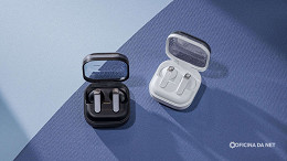 Galaxy Buds 4 e Buds 4 Pro são lançados com botão para achar o celular