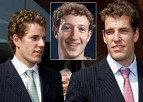 Após desistência, irmão Winklevoss voltam ao tribunal contra o Facebook Após desistência, irmão Winklevoss voltam ao tribunal contra o Facebook