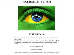 Site do IBGE é invadido por hackers