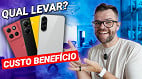 TOP 7 celulares custo benefício para comprar em março de 2026