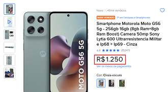 Oferta do Moto G56 5G