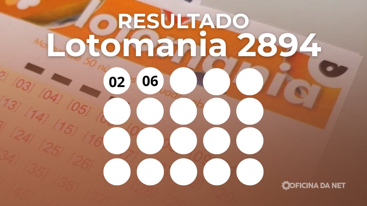 Veja os números sorteados da Lotomania 2894