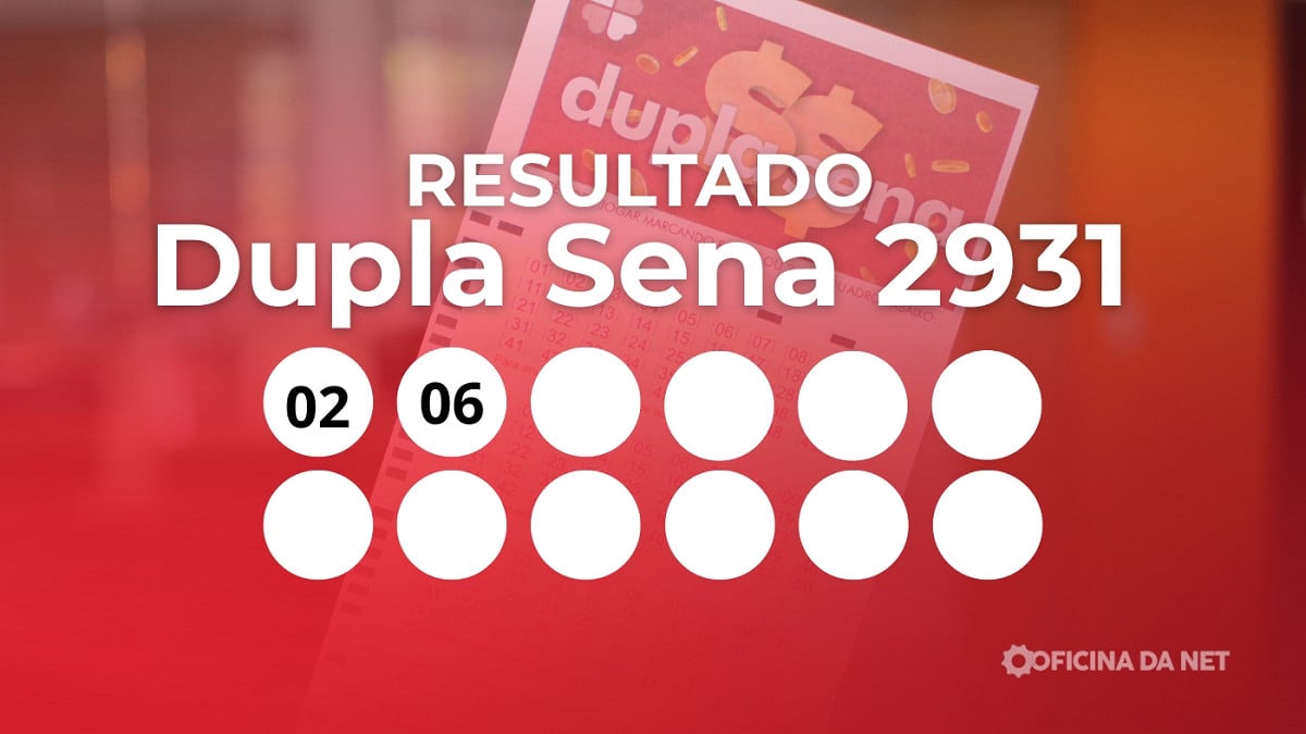 Veja os números sorteados da Dupla Sena 2931