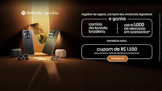 Promoção do Motorola Signature