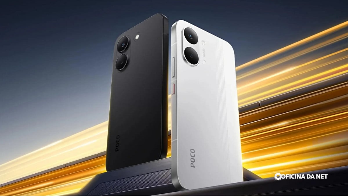 POCO X8 Pro e X8 Pro Max aparecem em vazamento com bateria enorme e chips poderosos. Imagem: Oficina da Net