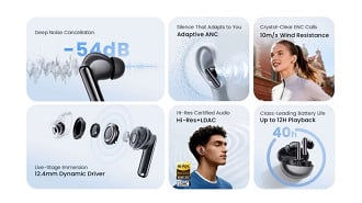 Especificações do Flowbuds N55