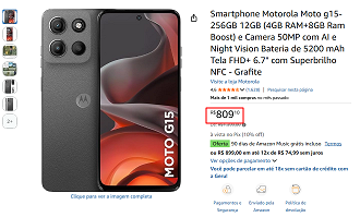 Oferta do Moto G15