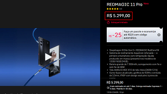 Oferta do REDMAGIC 11 Pro