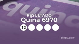Resultado da Quina 6970 de hoje, sábado (07/03); prêmio de R$ 15 milhões