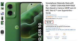 Oferta do Moto G35 5G