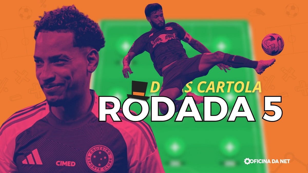 Veja as dicas para mandar bem no Cartola FC 2026. Imagem: Oficina da Net