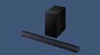 OFERTA RELÂMPAGO | Soundbar Samsung HW-B450F 2.1 com subwoofer por R$ 949