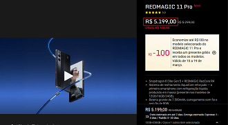 Oferta do REDMAGIC 11 Pro