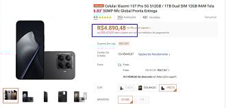 Oferta do Xiaomi 15T Pro