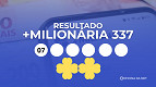 Resultado da +Milionária 337 de hoje (14/03): prêmio de R$ 30 milhões