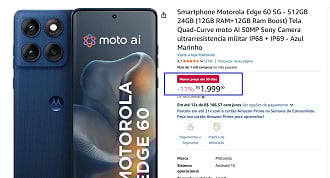 Oferta do Motorola Edge 60