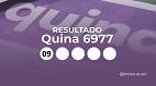 Saiu o resultado da Quina 6977 de hoje, segunda (16/03); prêmio é de R$ 9 milhões Saiu o resultado da Quina 6977 de hoje, segunda (16/03); prêmio é de R$ 9 milhões