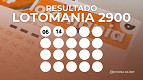 Resultado da Lotomania 2900 de hoje, segunda (16/03); prêmio de R$ 4,2 milhões