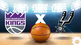 Kings x Spurs hoje: horário e onde assistir NBA ao vivo hoje, terça (17)