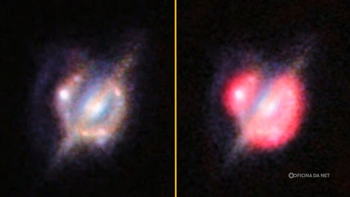 Cientistas detectam um dos sinais mais energéticos já vistos no universo. Reprodução/W.M. Keck Observatory