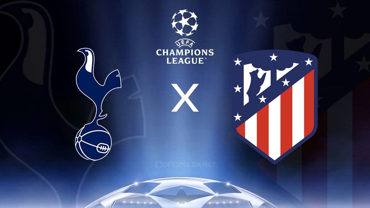 Onde assistir Tottenham x Atlético de Madrid ao vivo