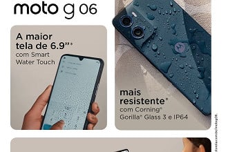 Motorola G06 em promoção