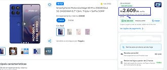 Oferta do Motorola Edge 60 Pro