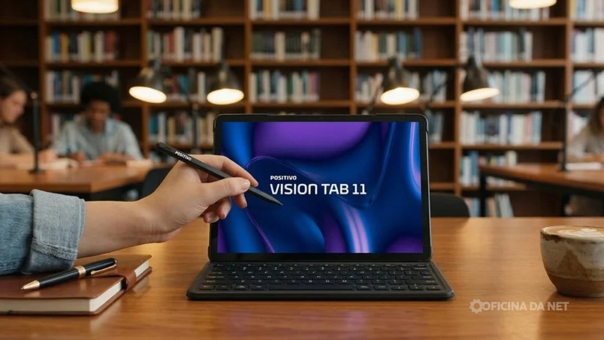 Positivo aposta em tablet completo e acessível no Brasil. Imagem: Oficina da Net