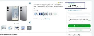 Oferta do Galaxy S25 Plus