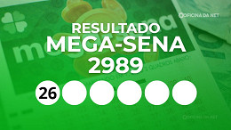 Resultado da Mega-Sena 2989 de quinta (26/03); prêmio de R$ 17 milhões