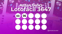 Resultado da Lotofácil 3647 de hoje, sexta (27/03) com prêmio de R$ 2 milhões