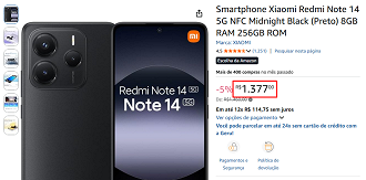 Oferta do Redmi Note 14 5G