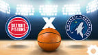 Pistons x Timberwolves hoje: horário e onde assistir NBA ao vivo nesta quinta (2)